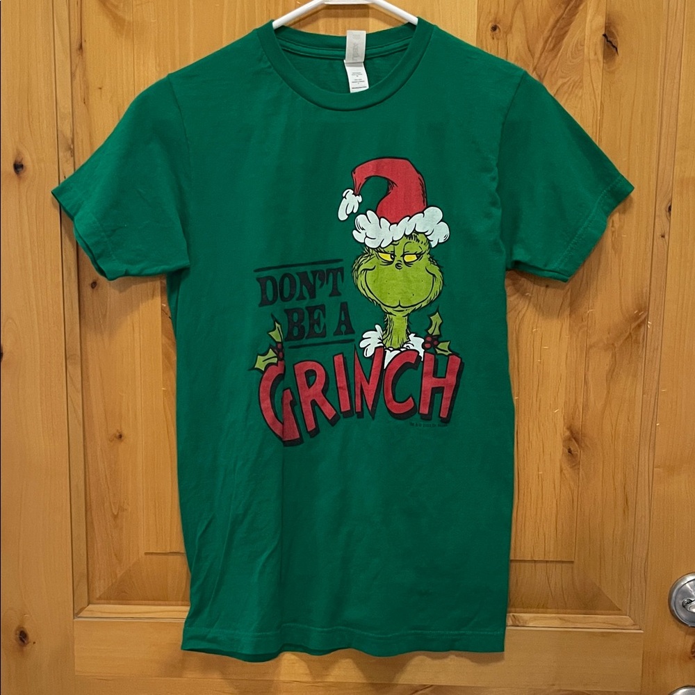 Old Navy Green Grinch Graphic Tee